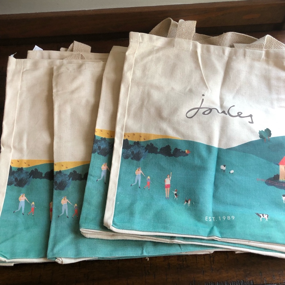 Joules Canvas Tote Bag